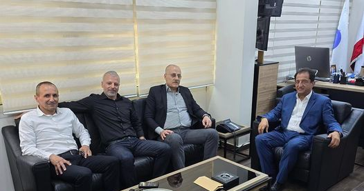 عبدالله بحث مع جبران في تحديث شبكات المياه في الاقليم ومشروع حفر بئر للمياه في شحيم