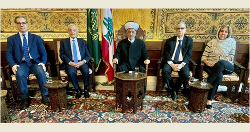 المفتي دريان بحث مع وفد "ملتقى بيروت" في تداعيات النزوح على بيروت زيدان : لرفع الغطاء عن أي مخل بالأمن وتأمين أماكن إيواء