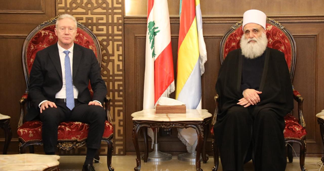 رجي زار دار طائفة الموحدين الدروز وابي المنى دعا لحوار وطني حقيقي جدّي ومسؤول