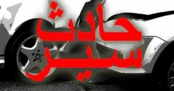 حادث سير يقطع أوتوستراد المصيلح ويتسبب بإصابات