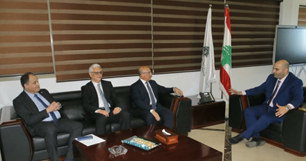 ناصر الدين استقبل وفد نقباء المهن الصحية وبخاش أعلن تنظيم ورش عمل عن إصلاح النظام الصحي