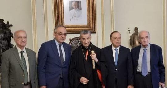 رئيس المجلس العام الماروني زار الراعي مطمئنا