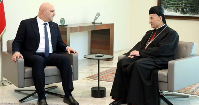 الرئيس عون استقبل البطريرك الماروني ويزور قبرض غدا الراعي: الأميركيون تسلموا الرد وسيضعون ملاحظات اذا وجدت ولبنان ليس وحيداً ولا خوف من عودة الحرب