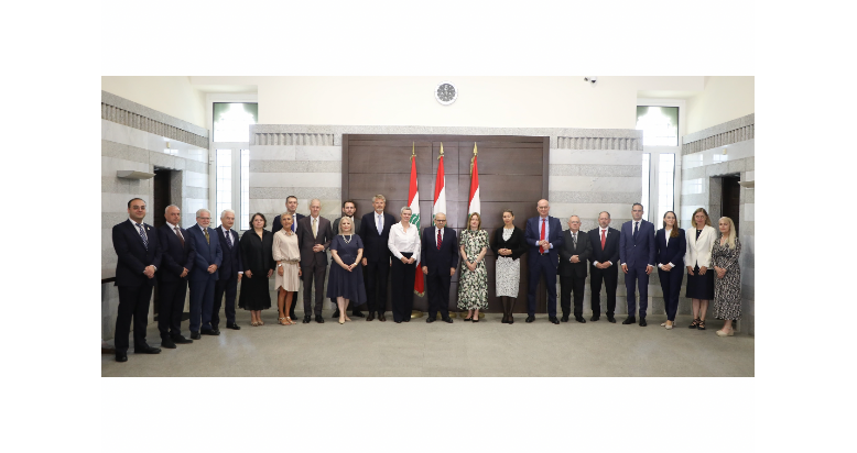 الرئيس سلام عرض مع سفراء الاتحاد الأوروبي ومجلس العلاقات العربية والدولية لمستجدات المرحلة ودعم لبنان: الدولة ماضية في بسط سلطتها على كامل أراضيها