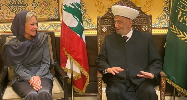 دريان بحث وبلاسخارت وسفير تونس في اوضاع لبنان والمنطقة والتقى الهيئة الإدارية الجديدة لجمعية "إرادة" نبيل بدر: لتصحيح الغبن في التشكيلات القضائية وإنصاف بيروت