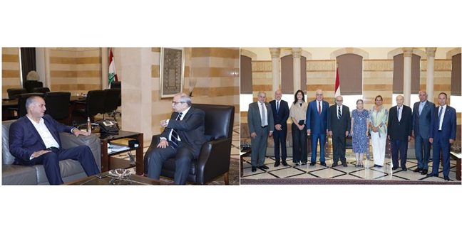 سلام عرض مع النائب سليمان شؤونا عكارية ومجلس أمناء المقاصد اكد دعمه المسار الاصلاحي