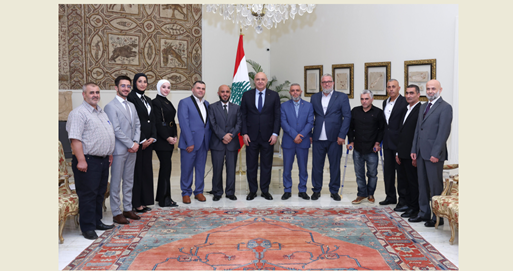 (*) عون يؤكد التزامه الإنماء المتوازن واهتمامه بالمناطق المحرومة