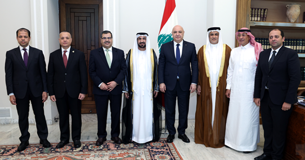 رئيس الجمهورية استقبل رئيس البرلمان العربي وأكد أن الدول العربية يجب أن تكون جسما واحدا اليماحي: نؤيد فكرته إنشاء سوق عربية مشتركة