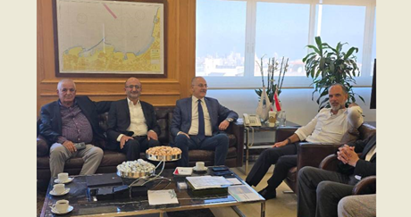عبدالله ووفد من بلديتي شحيم وبرجا عرض مع وزير الأشغال ملفات صيانة طرقات الإقليم ضمن موازنة 2025