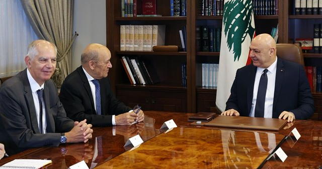 الرئيس عون خلال لقائه لودريان: الضغط الفرنسي والأميركي على إسرائيل يساهم في إنجاح خطة الجيش الموفد الفرنسي نقل اتصالات مشجعة في السعودية: اجراءات لبنان الاخيرة تساعد في زيادة الدعم الخارجي