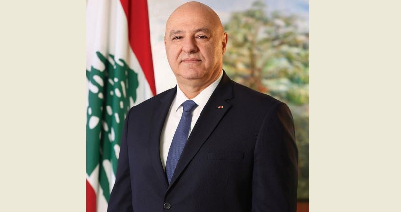 رئيس الجمهورية عرض مع الاميرال كوبر الوضع في المنطقة والدعم الاميركي للجيش