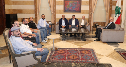 وزير الداخلية استقبل معوض وقعقور وبحث مع الأسمر في شؤون عمالية واجتماعية