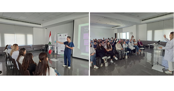 محاضرة في "جمعية المواساة" للتوعية على أهمية الفحص المبكر لسرطان الثدي