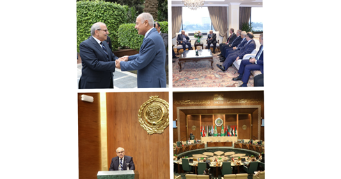 سلام زار مقر جامعة الدول العربية والتقى ابو الغيط: ندعو أشقاءنا العرب إلى الضغط على المجتمع الدولي لإلزام إسرائيل بالانسحاب الكامل من أراضينا ووقف اعتداءاتها المتكررة واطلاق سراح اسرانا