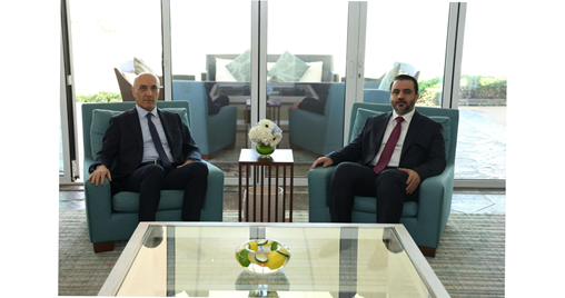 الحجار بحث مع الشيباني في تعزيز التعاون الثنائي