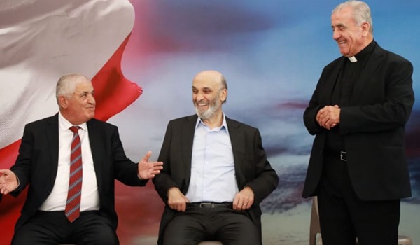 جعجع التقى وفد اتحاد بلديات اقليم الخروب الشمالي