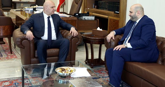 (*) الرئيس عون اطلع من وزير الصحة على الواقع الصحي وتوسعة التغطية الدوائية