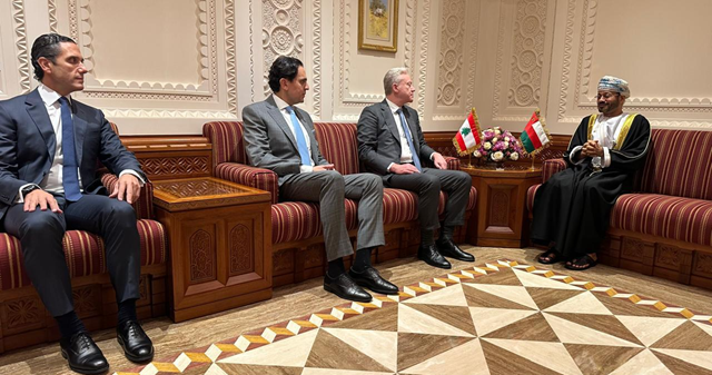 رجي التقى نظيره العماني: عُمان تؤكد دعمها لبسط سلطة الحكومة اللبنانية