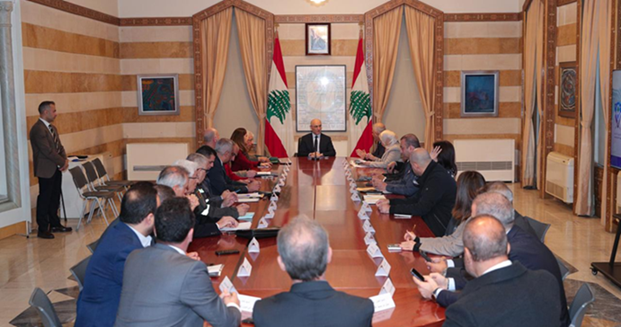 الحجار ترأس اجتماعا للجنة الوطنية للسلامة المرورية وتابع واقع السير في بيروت واستقبل الخير وسليمان وبطرس حرب