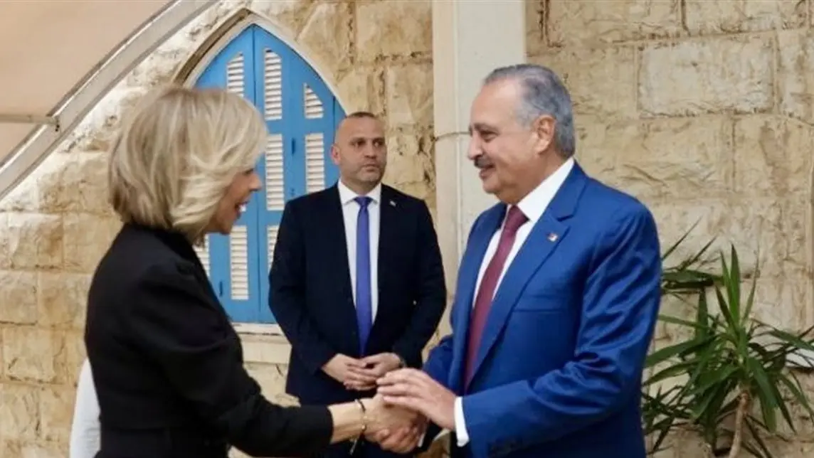 ارسلان استقبل السيدة الاولى معزية باسمها وباسم رئيس الجمهورية