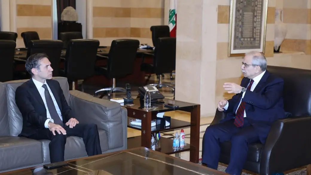 سلام استقبل السفير التركي شاكرا دعم أنقرة في جهود الإغاثة والنزوح