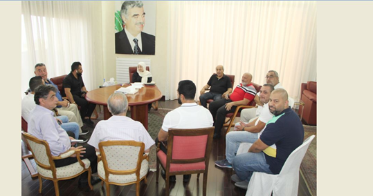 بهية الحريري تتابع مطالب معقّبي المعاملات في نافعة صيدا