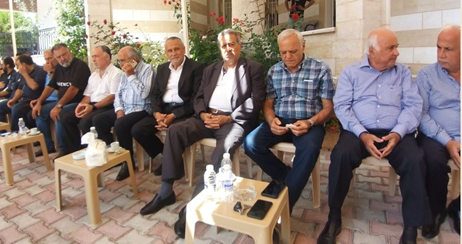 سرحال ممثلا سعد وأحمد الحريري قدم التعازي في مزبود بسليم ابو حرفوش