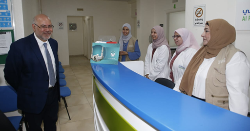 الأبيض اختتم جولته في المنية الضنية وتابع الموضوع الوبائي : المياه نظيفة ولكننا نفحص المزيد من العينات