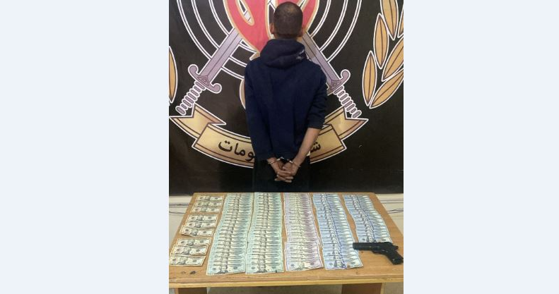 المعلومات أوقفت شخصا سلب مبلغا ماليا بقوة السلاح من مطعم في الكسليك