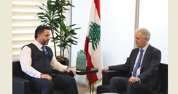 سلام التقى سفير بلجيكا الجديد وتشديد على بدء الإصلاحات الداخلية وعودة الحياة الى المؤسسات الدستورية