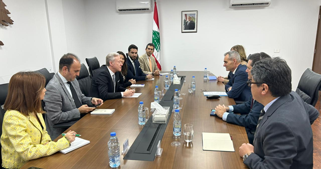 رجّي عرض تطورات الوضع في الجنوب مع لاثارو واكد تمسّك لبنان بدور قوات اليونيفيل