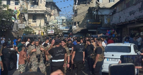 الجيش باشر بتنفيذ المرحلة الأولى من قرار الحكومة سحب السلاح الفلسطيني من المخيمات بدءا من مخيم برج البراجنة