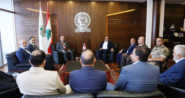 وزير الدفاع أمام وفد من نقابة أصحاب المدارس الخاصة في الأطراف: نرحب بمبادرتكم والمؤسسات التربوية هي من ركائز الاستقرار الاجتماعي
