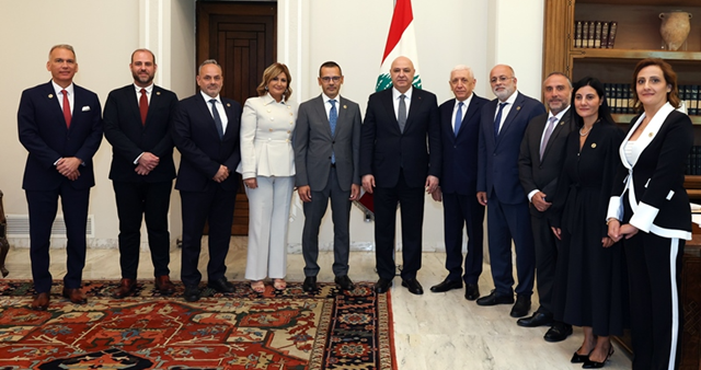(*) الرئيس عون نوّه بجهود اتحاد المستشفيات العربية في المجالين الصحي والطبي