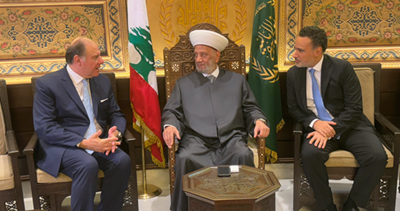 دريان تابع الاوضاع المالية مع حاكم مصرف لبنان ورئيس لجنة الرقابة على المصارف