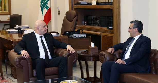 (*) هاني عرض مع الرئيس عون واقع القطاع الزراعي