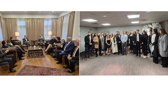 رئيس الكتائب يواصل زيارته الى كندا